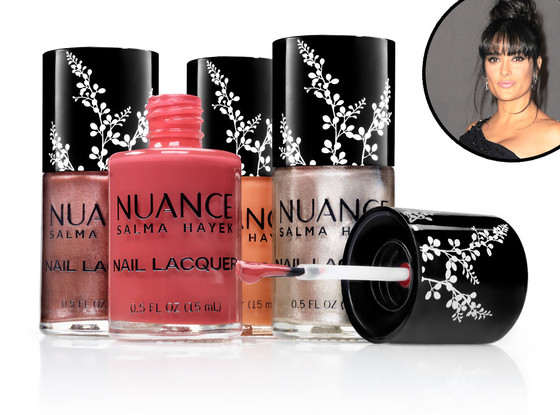 Salma Hayek, Nuance Nail Polish Salma Hayek, Nuance Nail Polish